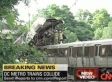 Two Trains Collide On Metro's Red Line In Washington, D.C.