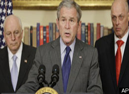 huffpolitics, bush administration, Center for Public Integrity, Colin Powell, false statements, Iraq war, lies, lying, President Bush