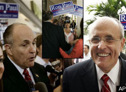 2008 campaign, 2008 Elections, giuliani florida rally, palm beach rally, ron paul, ron paul supporters rudy giuliani, Rudy Giuliani