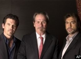 Javier Bardem, Josh Brolin, No Country for Old Men, Tommy Lee Jones