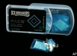 Hersehy candy cocaine, hershey, Hershey chocolate, Hershey co., Hershey Ice breakers, ice breakers cocaine, Ice breakers pacs