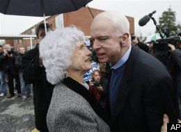 2008 Presidential Campaign, 2008 Republicans, John McCain, John McCain's mother, McCain and GOP, Roberta McCain