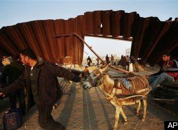 egypt, gaza, Gaza border, gaza strip, gaza wall, Gaza-Egypt border, hamas