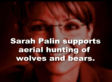 Palin's Last Shot On Wolves & Ashley Judd; Congress Shoots Back