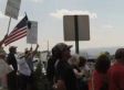 Inside The Mob Outside The Grand Junction Health Care Town Hall (VIDEO)