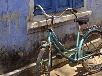 cycling in Israel old bikes bicycles image