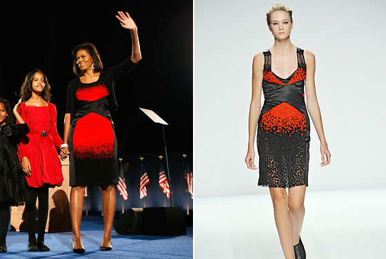 Michelle obama shop black dress