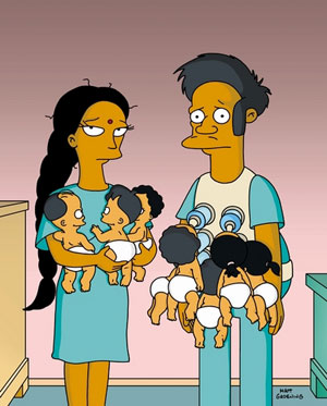 simpsons octuplets photo