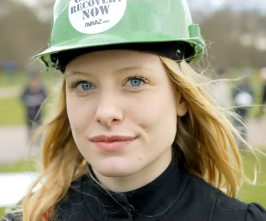 Green Hard Hats at the London G20