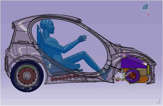 riversimple hydrogen car photo