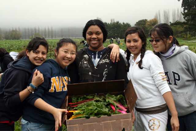 2010-09-11-SanDomenicoGirlsGleanedChard.jpg