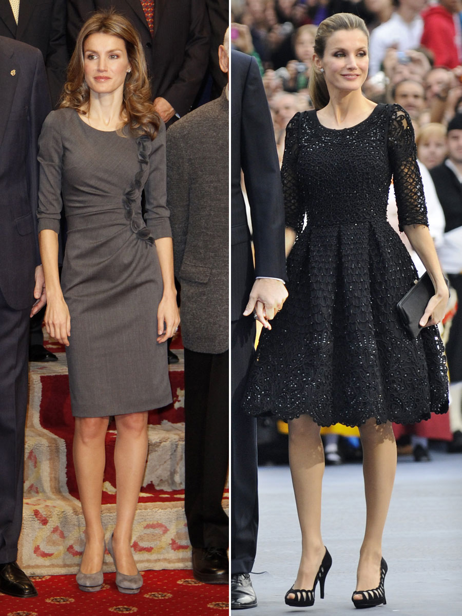 Princess Letizia Dons Two Looks In One Day (PHOTOS, POLL) | HuffPost Life