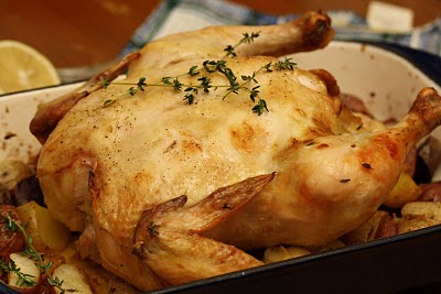 Roasting Chicken, Upside Down | HuffPost Life