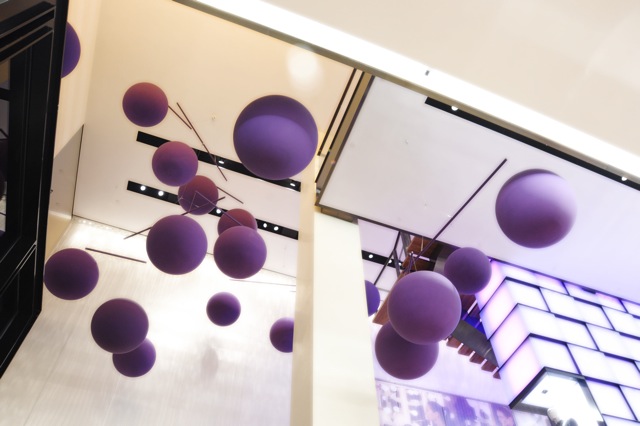 Xavier Veilhan's Balls at Louis Vuitton, New York