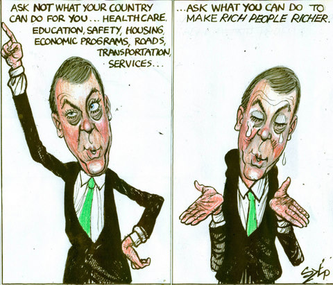The Daily Szep- Boehner's Republican majority | HuffPost Entertainment