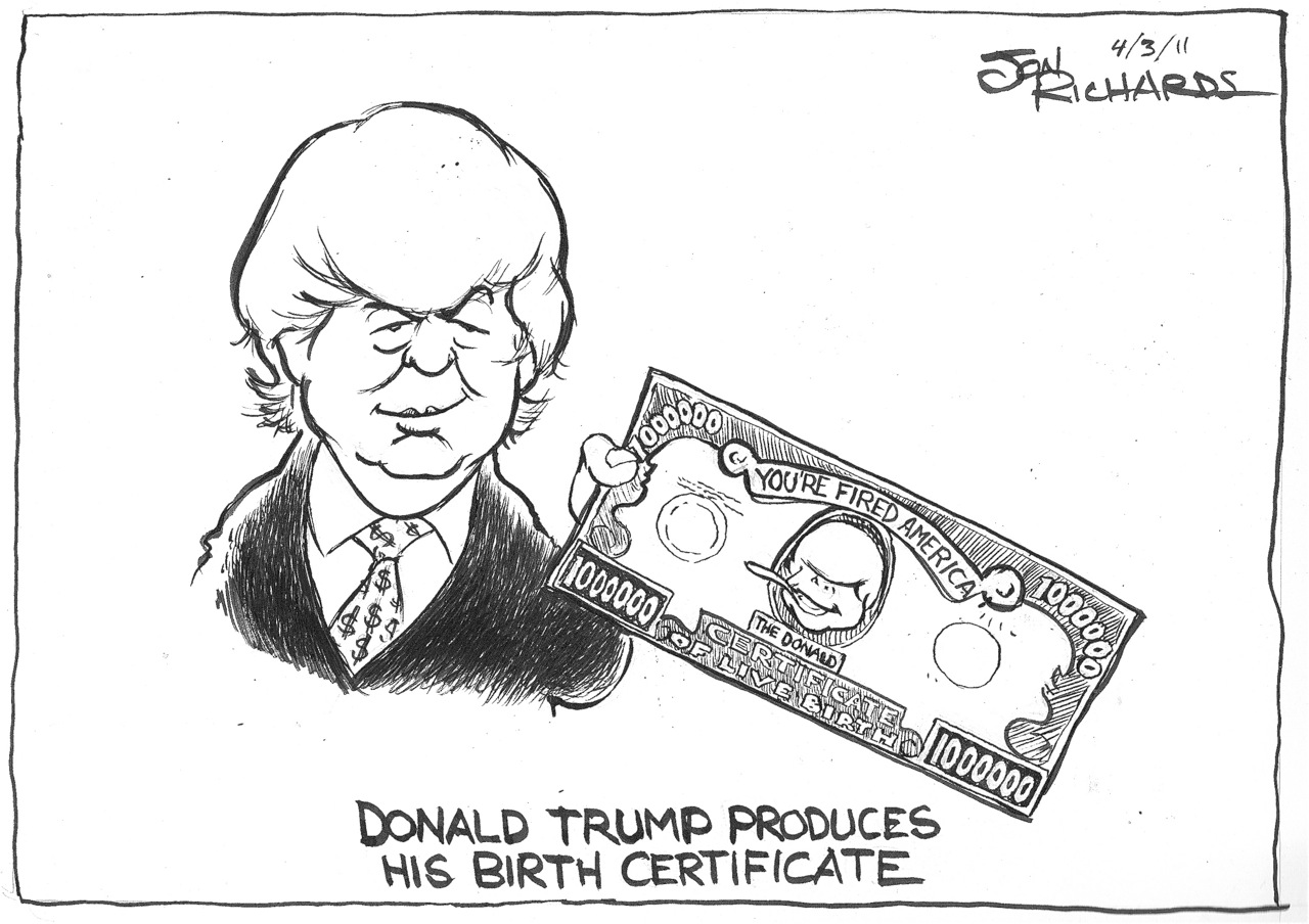 Trump s birth certificate huffpost