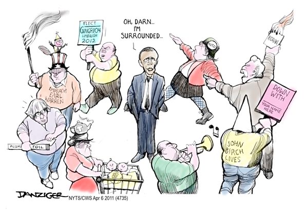 Obama Surrounded | HuffPost Latest News