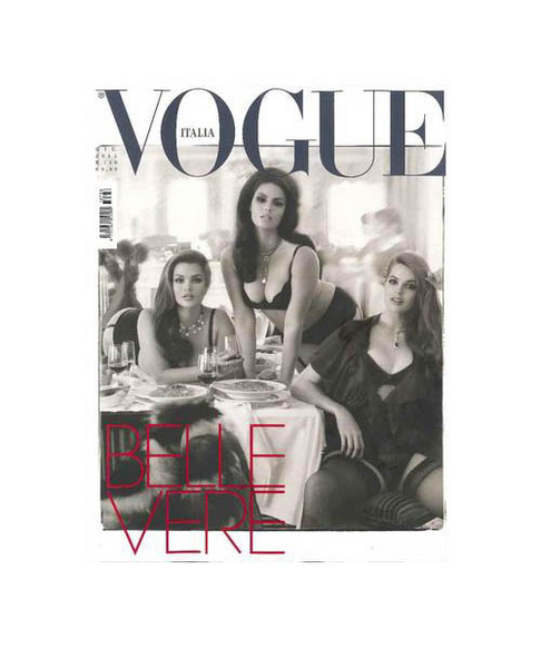 Vogue Italia Puts Three Plus-Size Models On June Cover (PHOTOS