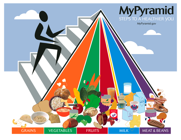 Usda Food Pyramid Chart