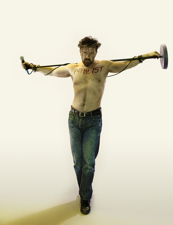 Ricky Gervais' Blasphemous Magazine Cover.