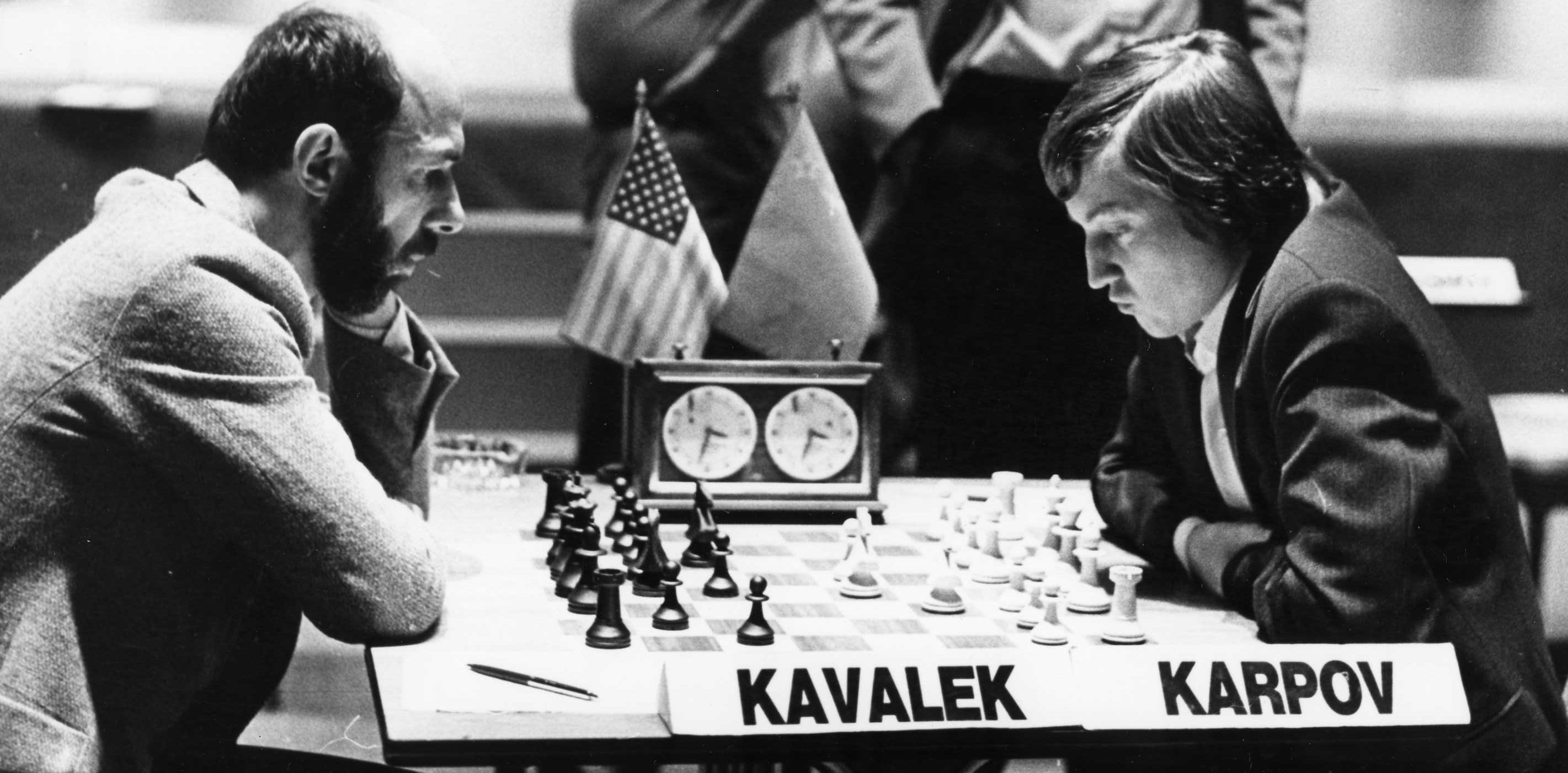 Chess Gift Karpov Vs Unzicker 1974 Chess Game Print 