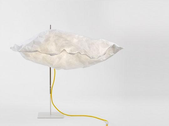 tyvek lamp shade