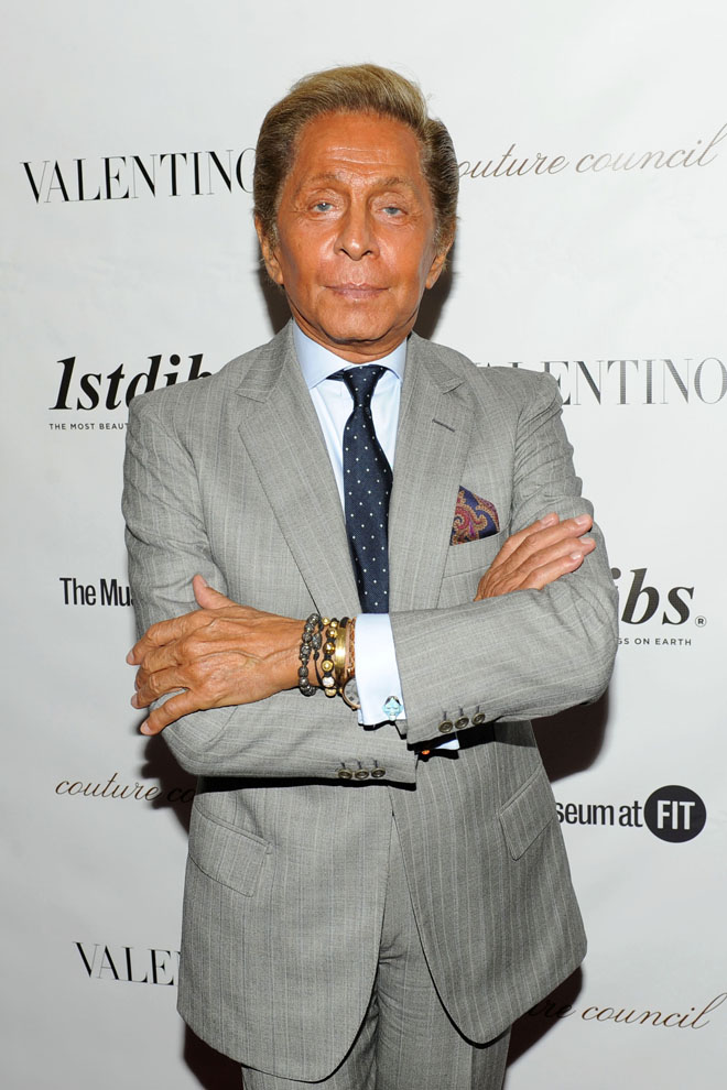 Valentino Is Honored With Couture Council Artistry Of Fashion