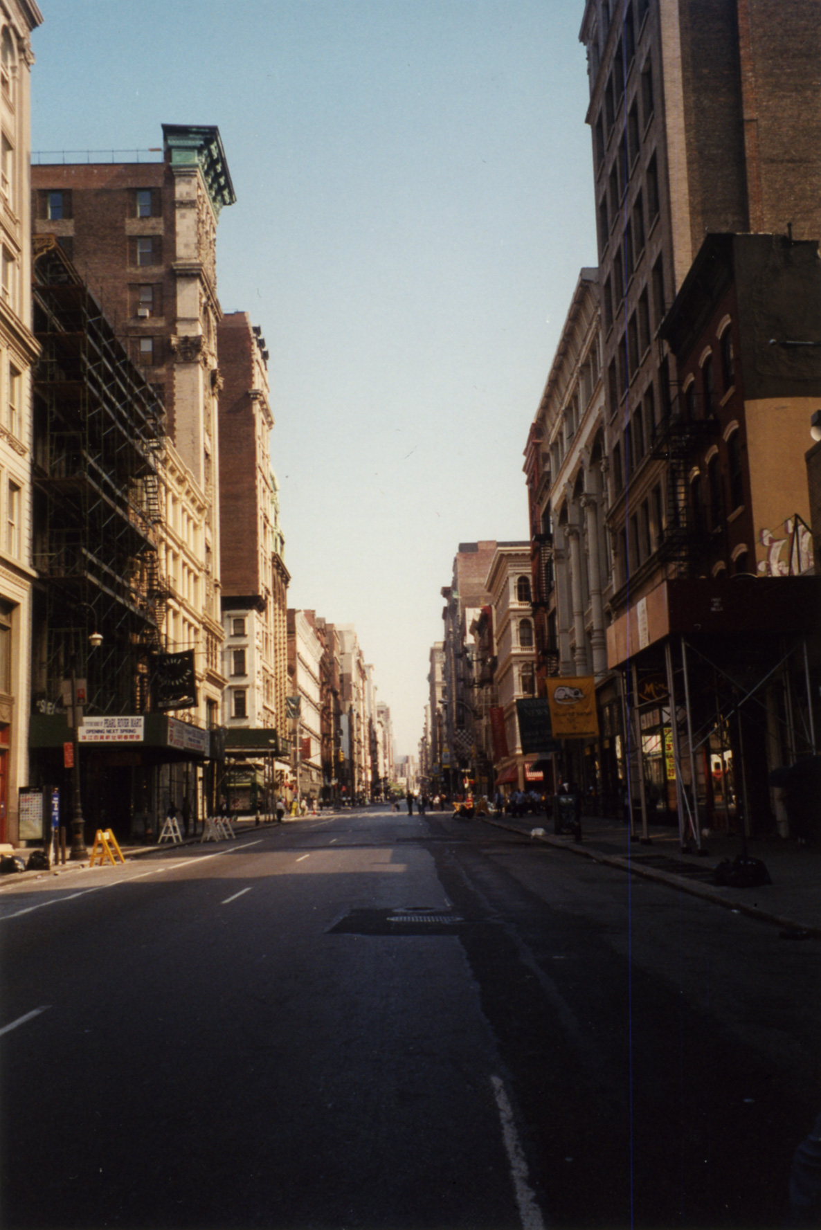 Lower Manhattan, November 2000, The southern tip of Manhatt…