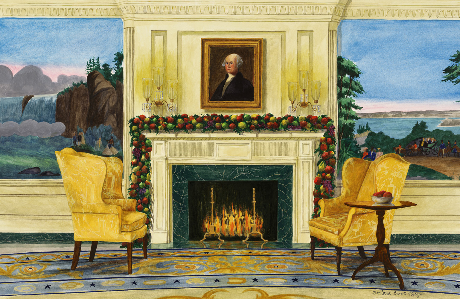White House Painting
