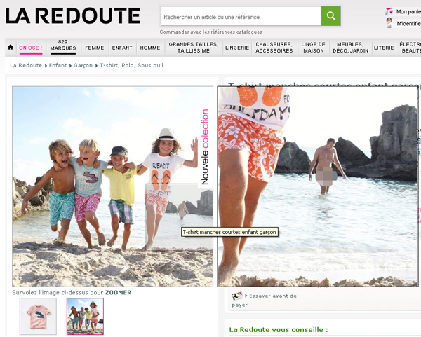 Naked Man In La Redoute Children s Clothing Ad Gives Company PR