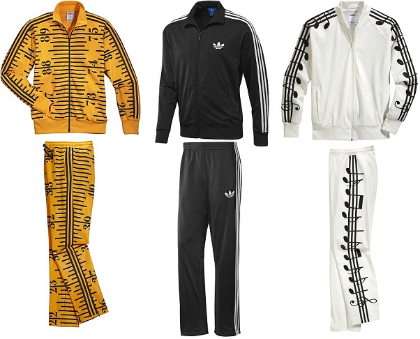adidas musical note tracksuit
