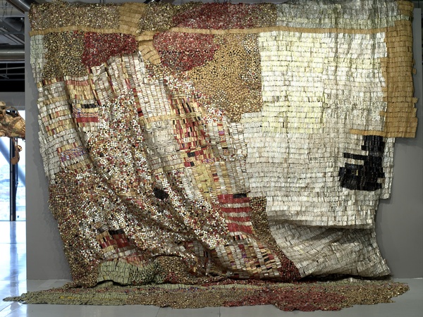 El Anatsui la résurrection de la matière Le Huffington Post