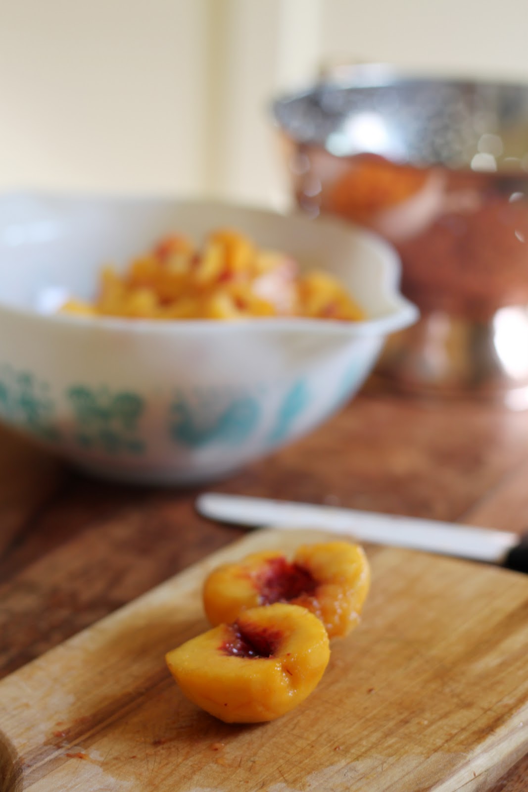 Vintage Mixer Peach Jam Recipe