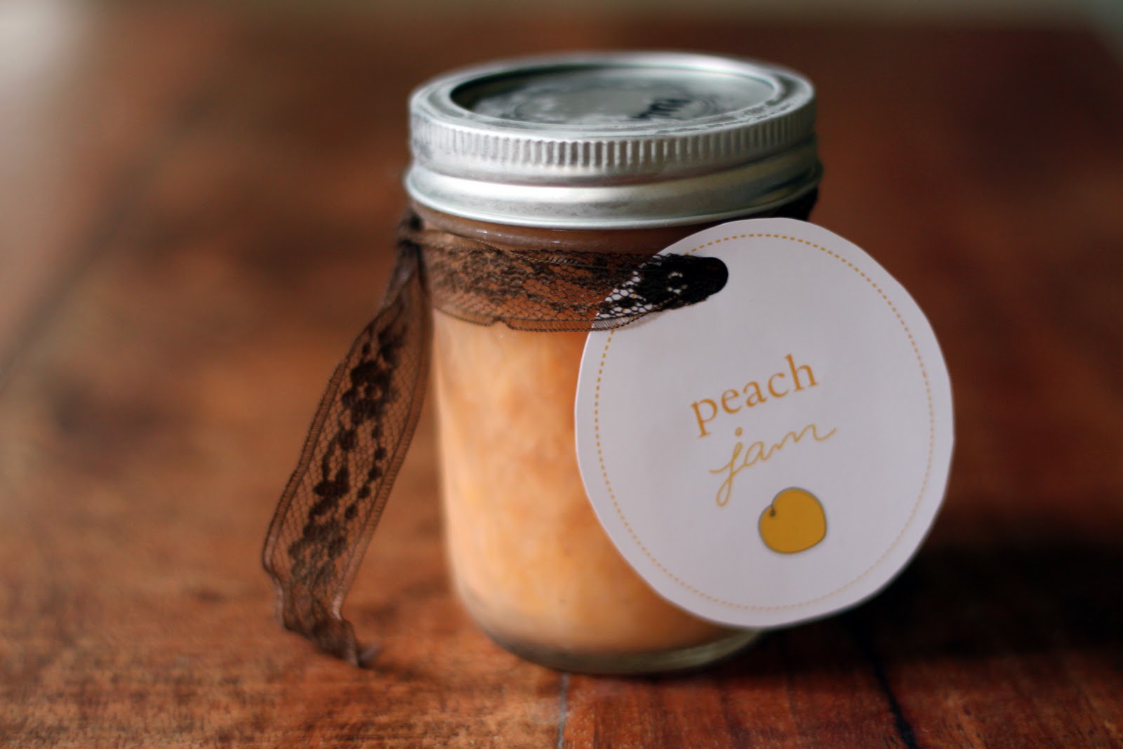 Vintage Mixer Peach Jam Recipe
