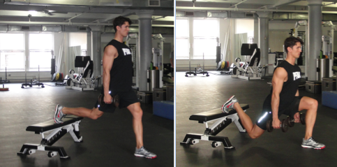 Barbell vs. Dumbbell Split Squat: Which is Best for Hockey Players? 