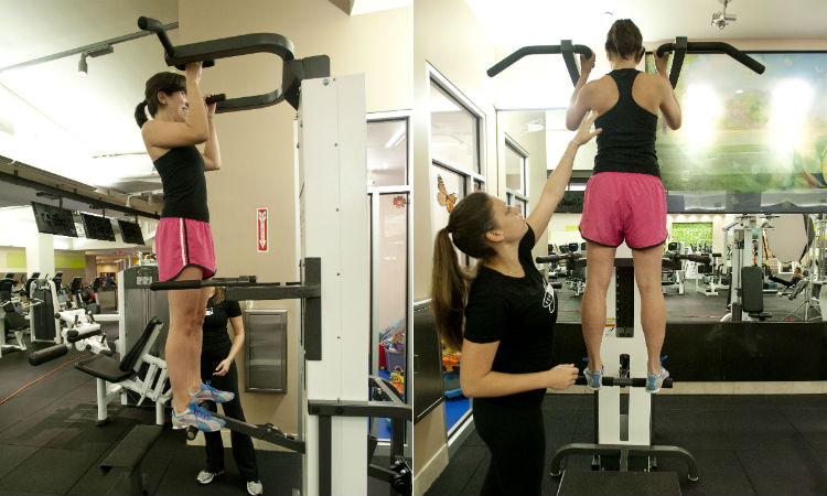 Pull on sale ups machine