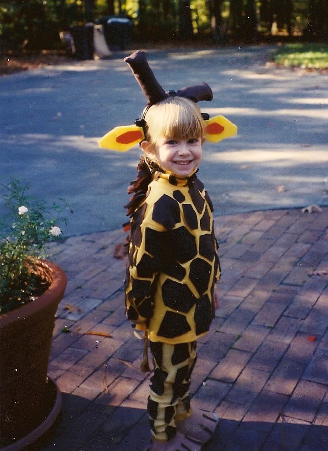 giraffe costume homemade