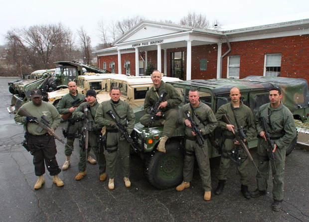 Scenes From Militarized America: Johnston Rhode Island Edition HuffPost