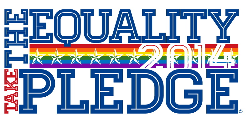 Presenting The Pledge For Full Lgbt Equality By 2014 The 50th Anniversary Of The 1964 Civil 