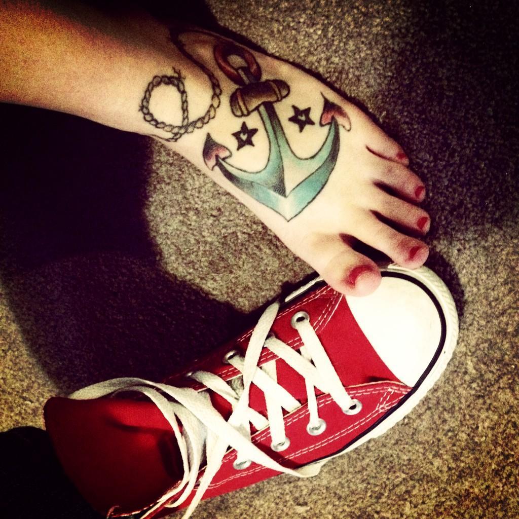 Small Anchor Temporary Tattoo (Set of 3) – Small Tattoos