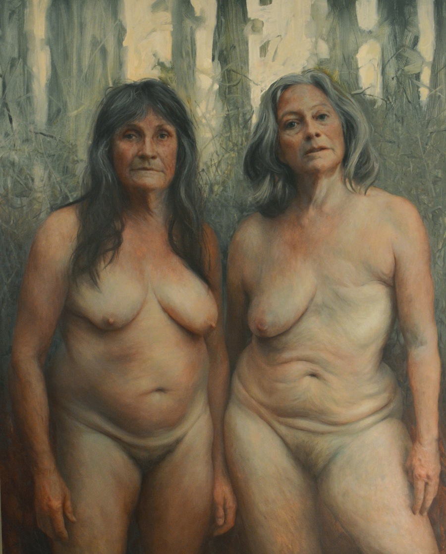 Nudist Naturist Body Painting - Daughter of the Wild Women: Aleah Chapin at Flowers Gallery ...