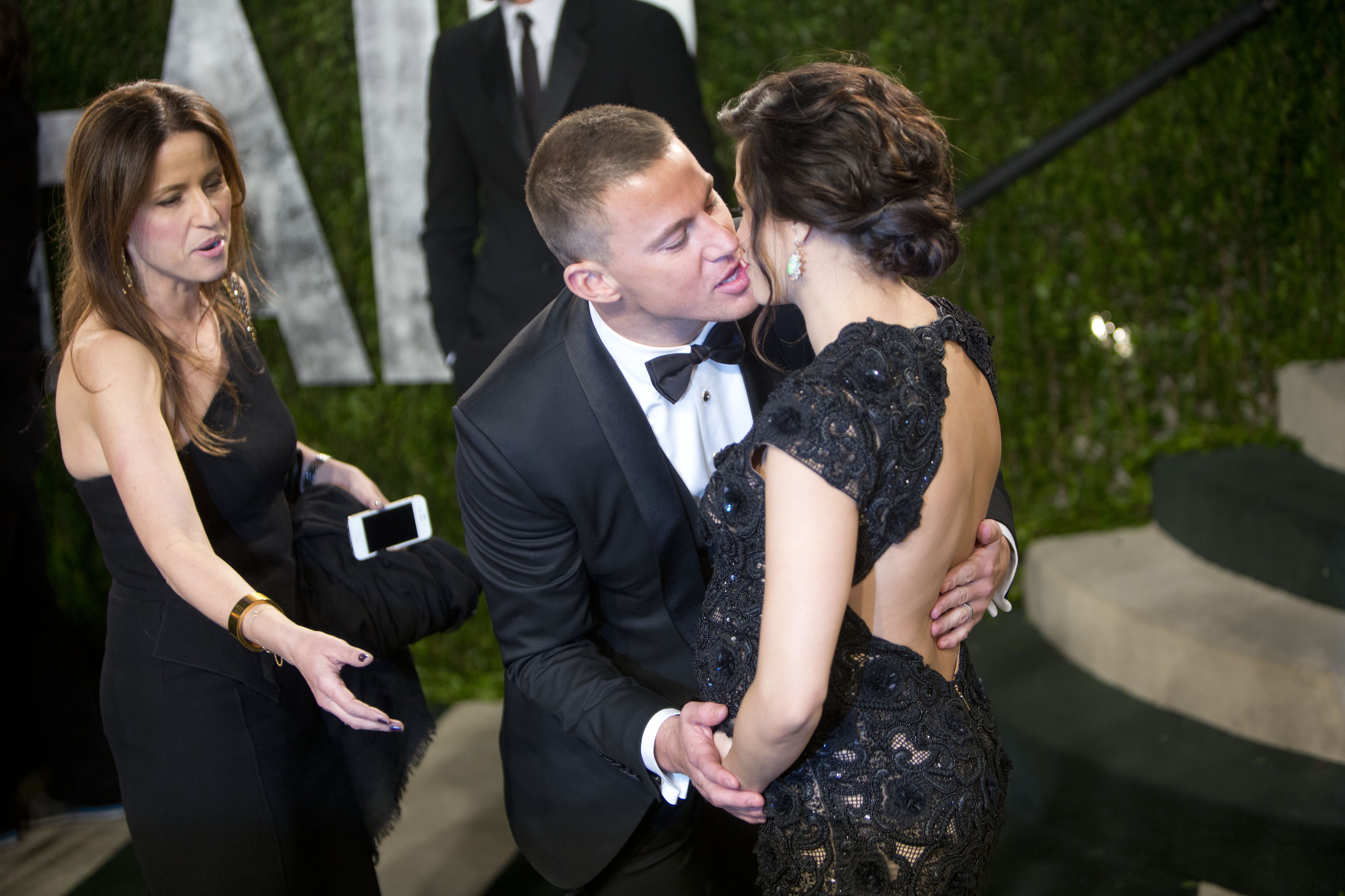 channing tatum and jenna dewan kissing