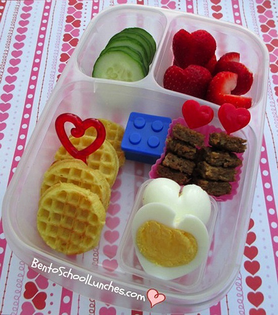 2013-03-03-Valentinesbreakfastwafflesheartshapedeggsveggieburgerforlunch.jpg