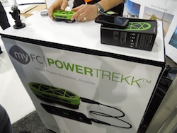 my FC Powertrekk CES 2013 booth