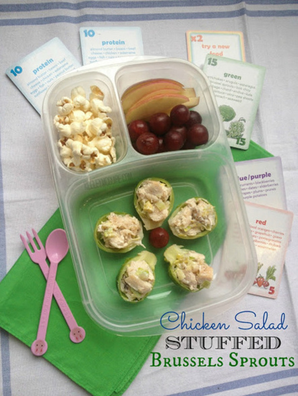 healthy lunch ideas Keeley McGuire Crunch a Color