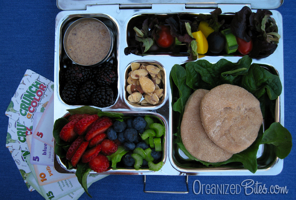 healthy lunch ideas Organized Bites Crunch a Color