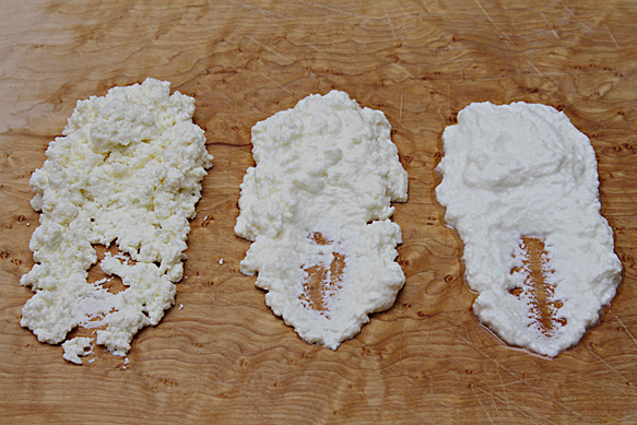 Homemade Ricotta With Cow S Milk Or Goat Milk Huffpost Life