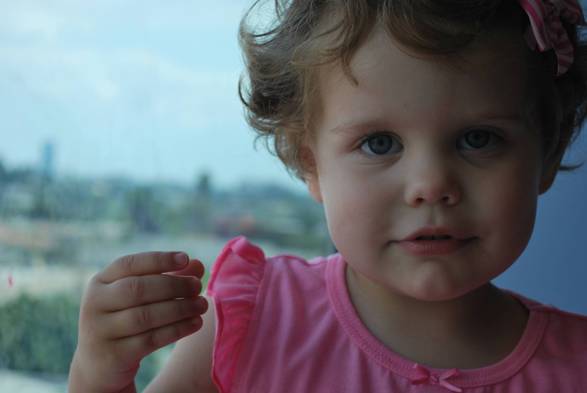 Hazel Hammersley 2 Year Old Cancer Patient Gets The Sweetest Pizza