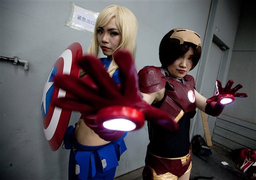 File:Comic Con 2013 - pouting Power Girls cosplayer.jpg - Wikipedia