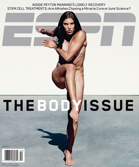 Hope Solo's Nude ESPN Shoot Included Dropping Her Robe ...